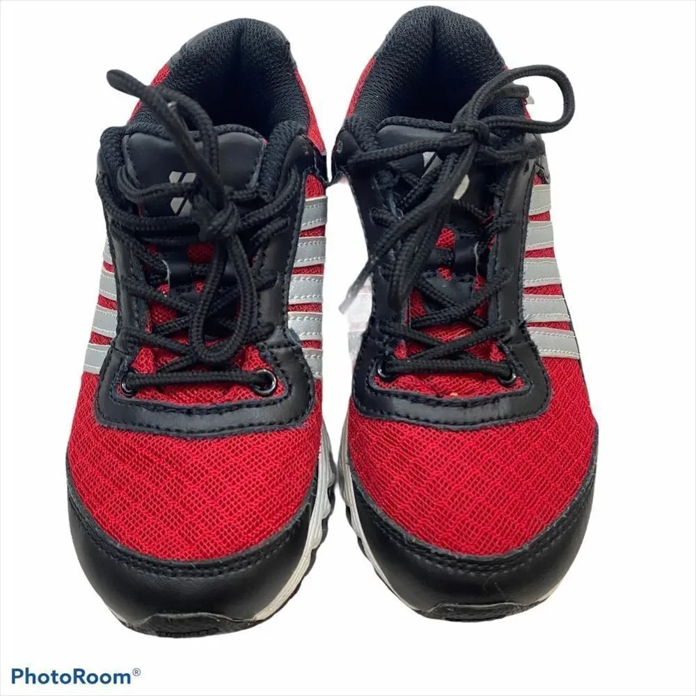 K-Swiss Boys Red and‎ Black Lace Up Sneakers 10.5